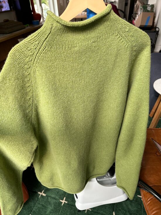 J. Crew Sweaters - J. Crew 90s Vintage Roll Neck rollneck Pullover Sweater Chunky Wool Oarsman L